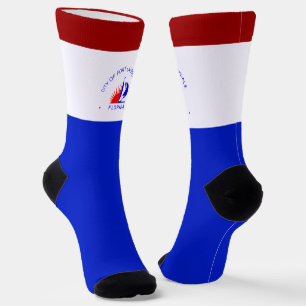 Calcetines Bandera de Fort Lauderdale (Florida)