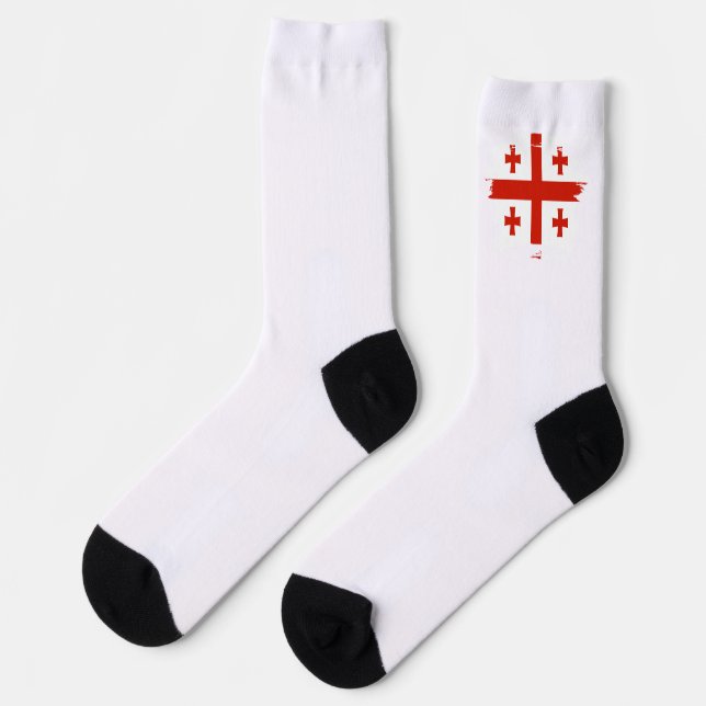 Calcetines Bandera de Georgia (Izquierda)