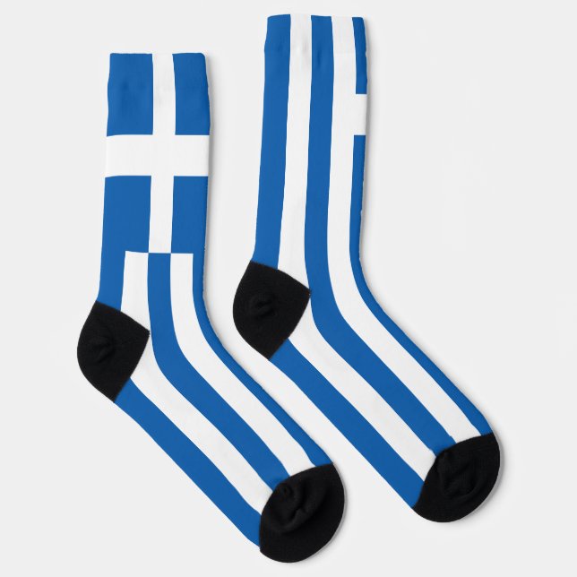 Calcetines Bandera de Grecia (Derecha)