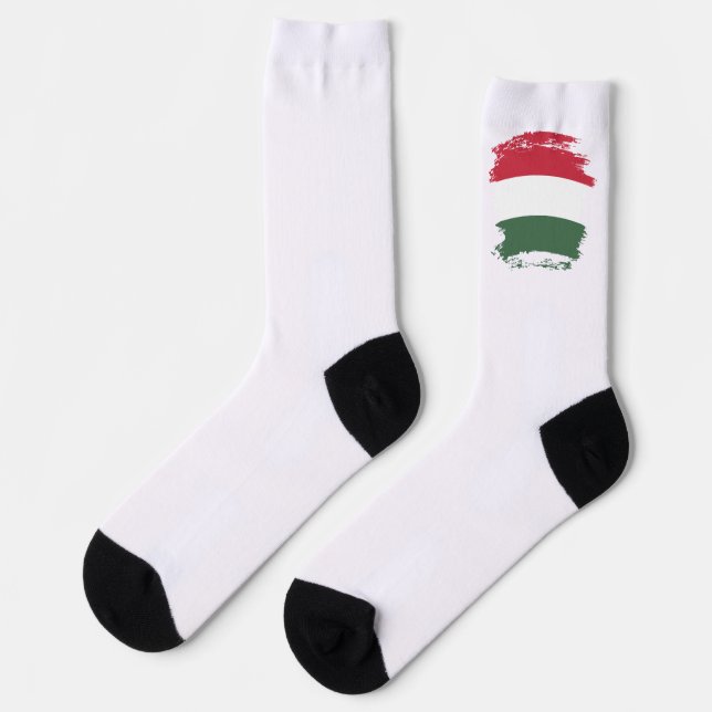 Calcetines Bandera de Hungría (Izquierda)