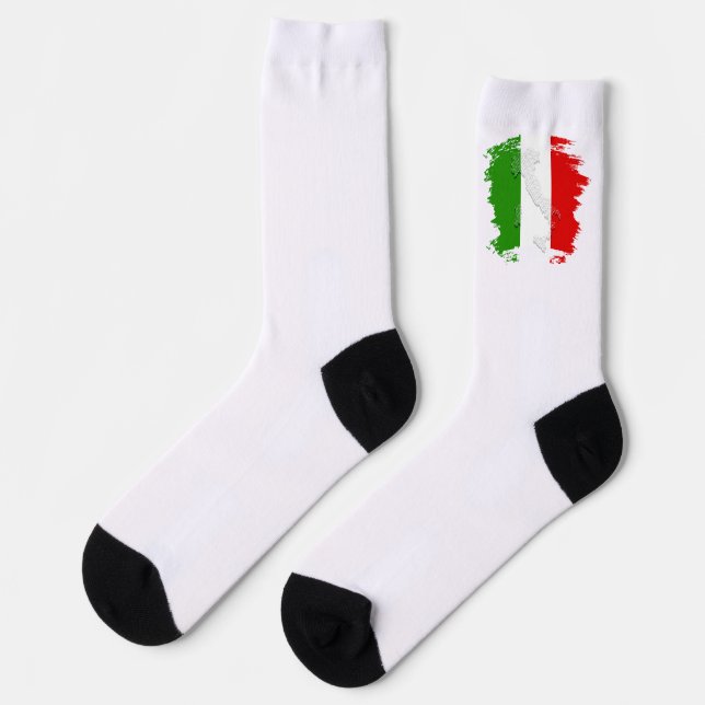 Calcetines Bandera de Italia (Izquierda)