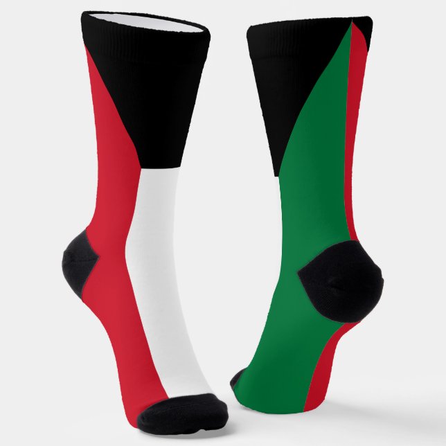 Calcetines Bandera de Kuwait (Angular)