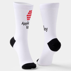 Calcetines bandera de la ciudad de Apple Valley (Minnesota)