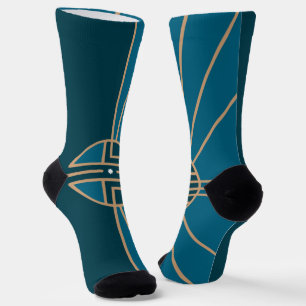 Calcetines Bandera de la ciudad de Lincoln (Nebraska)