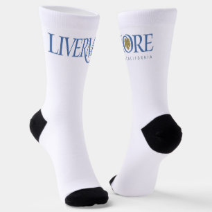 Calcetines bandera de la ciudad de Livermore (California)
