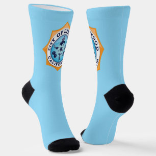 Calcetines bandera de la ciudad de Lynwood (California)