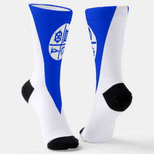 Calcetines Bandera de la ciudad de Minneapolis (Minnesota)