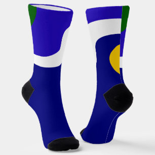 Calcetines Bandera de la ciudad de Sacramento (California)
