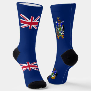 Calcetines Bandera de las Islas Georgias del Sur y Sandwich d