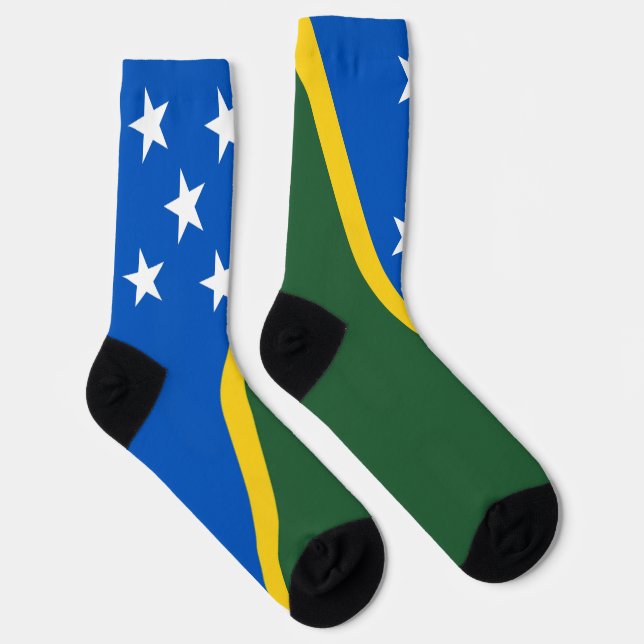 Calcetines Bandera de las Islas Salomón (Derecha)