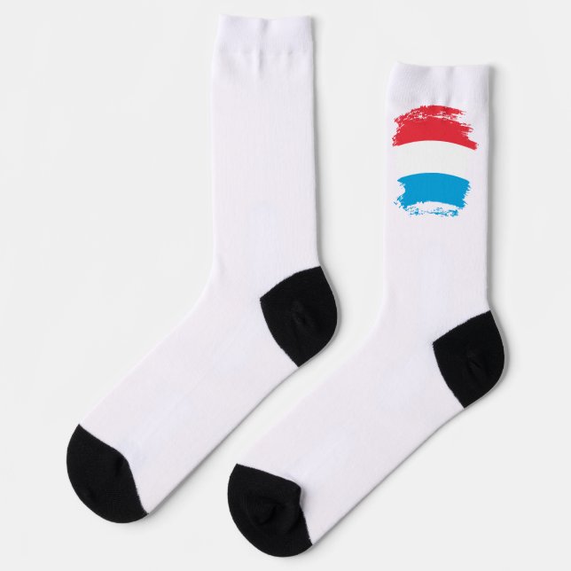 Calcetines Bandera de Luxemburgo (Izquierda)