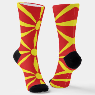 Calcetines Bandera de Macedonia del Norte