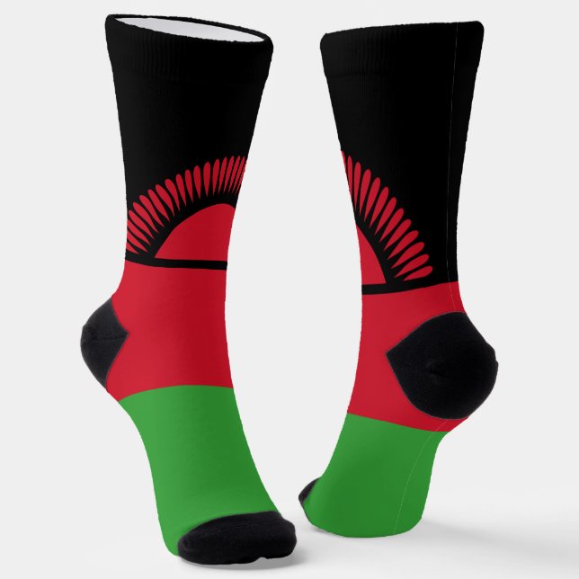 Calcetines Bandera de Malawi (Angular)