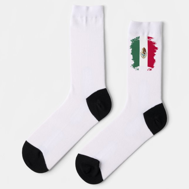 Calcetines Bandera de México (Izquierda)