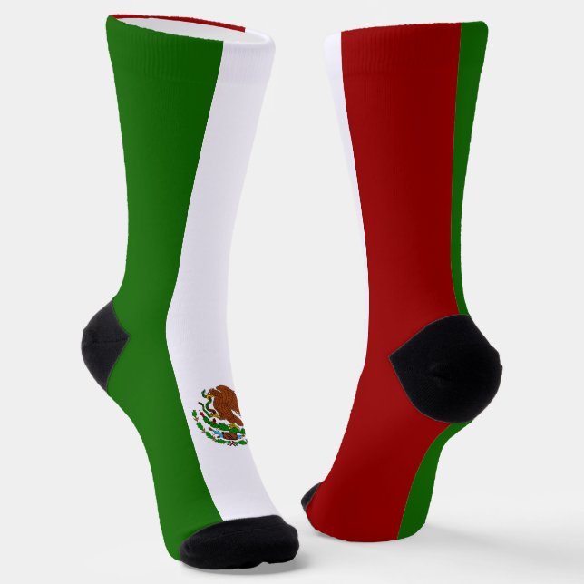 Calcetines Bandera de México (Angular)