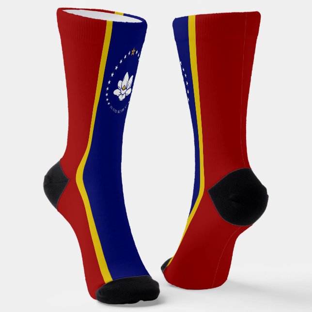 Calcetines Bandera de Misisipi (Angular)
