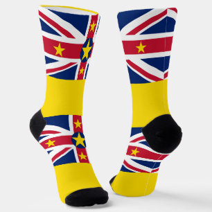 Calcetines Bandera de Niue