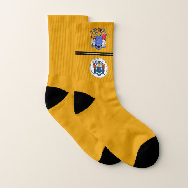 Calcetines Bandera de Nueva Jersey (Par)