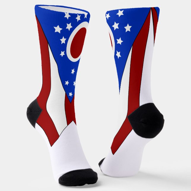 Calcetines Bandera de Ohio (Angular)
