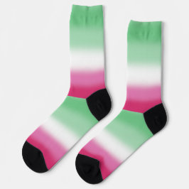 Calcetines Bandera de orgullo abrosexual en gradiente