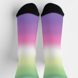 Calcetines Bandera de Orgullo Gradient Genderfae