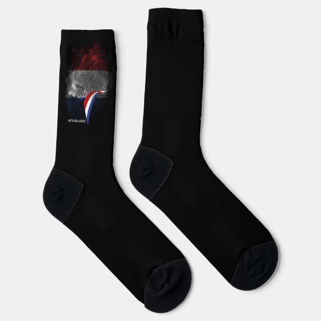 Calcetines bandera de Países Bajos (Derecha)