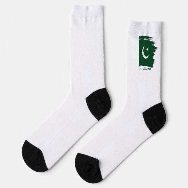 Calcetines Bandera de Pakistán (Izquierda)