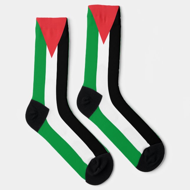 Calcetines Bandera de Palestina patriótica moderna (Derecha)
