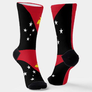 Calcetines Bandera de Papua Nueva Guinea