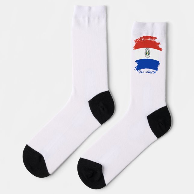 Calcetines Bandera de Paraguay (Izquierda)