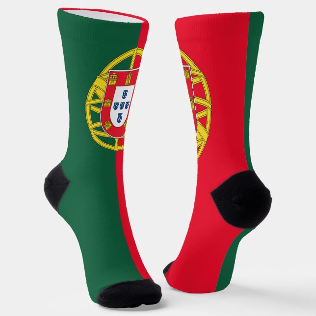 Calcetines Bandera de Portugal (Angular)
