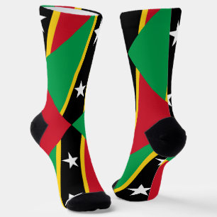 Calcetines Bandera de Saint Kitts y Nevis
