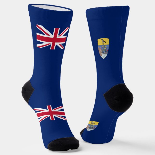 Calcetines Bandera de Santa Elena (Angular)