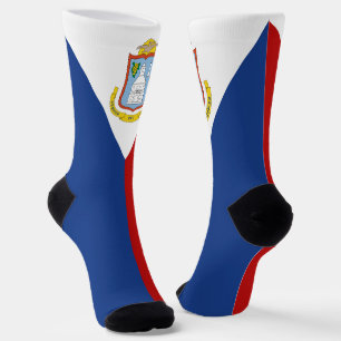Calcetines Bandera de Sint Maarten