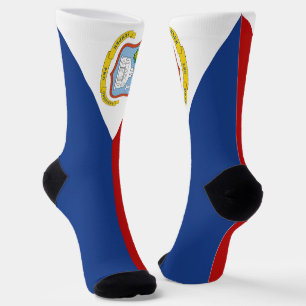 Calcetines Bandera de Sint Maarten