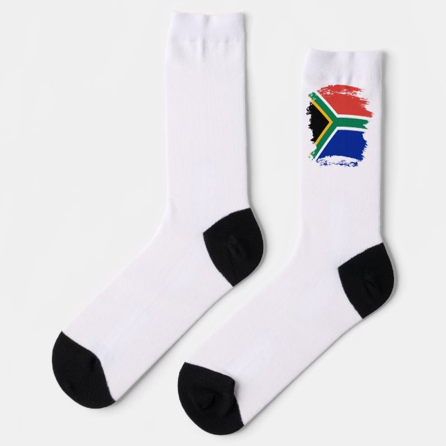 Calcetines Bandera de Sudáfrica (Izquierda)