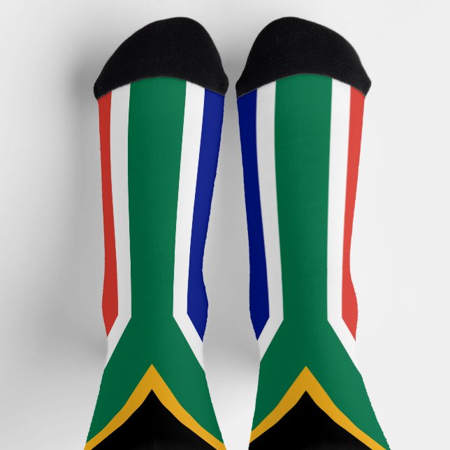 Calcetines Bandera de Sudáfrica (Arriba)
