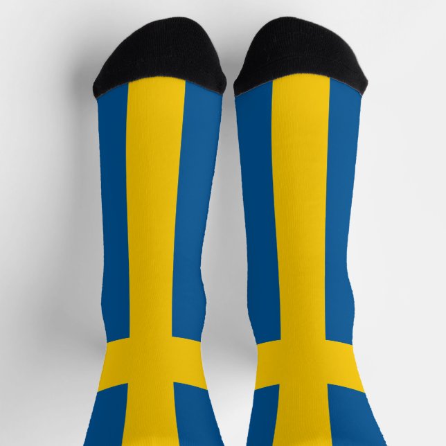 Calcetines Bandera de Suecia (Arriba)