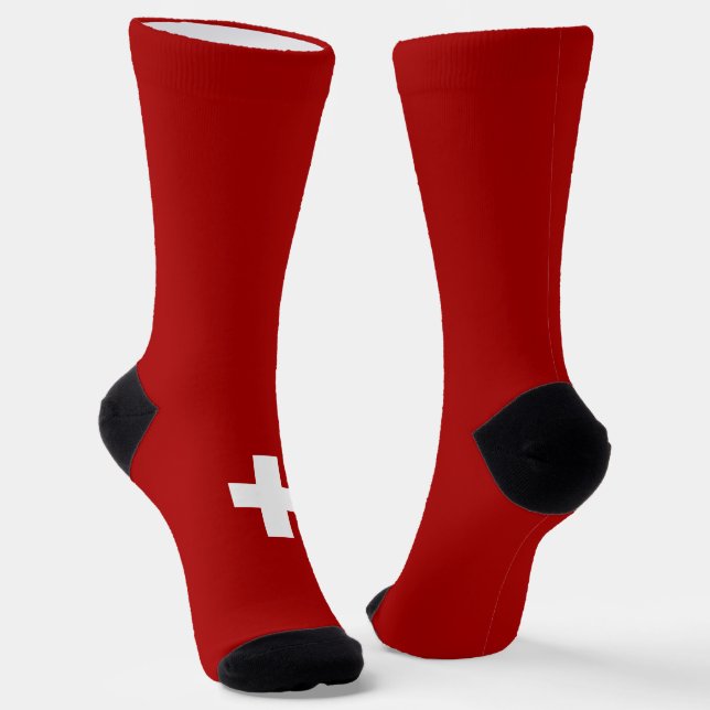 Calcetines Bandera de Suiza (Angular)