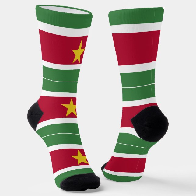 Calcetines Bandera de Surinam (Angular)