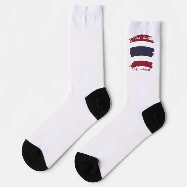Calcetines Bandera de Tailandia (Izquierda)