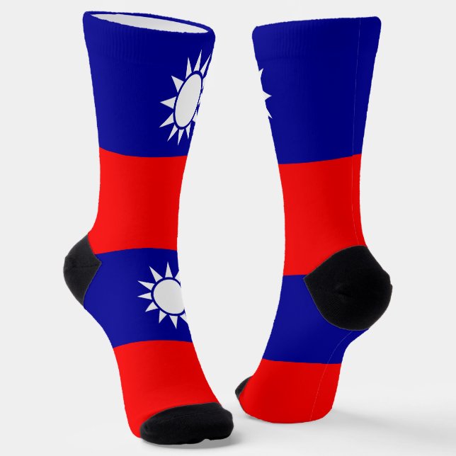 Calcetines Bandera de Taiwán (Angular)
