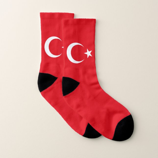 Calcetines Bandera de Turquía (Par)