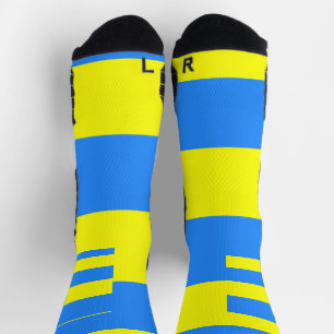 Calcetines Bandera de Ucrania Azul Amarillo Thunder_Cove