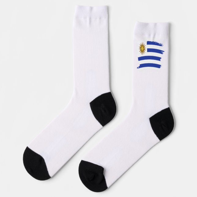 Calcetines Bandera de Uruguay (Izquierda)