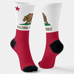 Calcetines Bandera del Estado de California Orgullosa Diversi