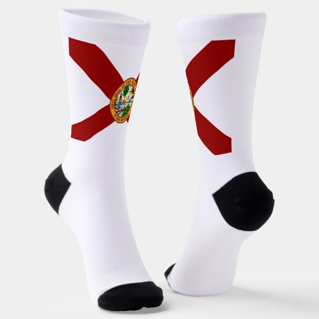 Calcetines Bandera del estado de Florida (Angular)