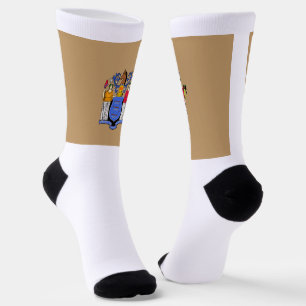 Calcetines bandera del estado de Nueva Jersey