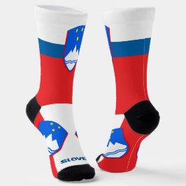 Calcetines Bandera eslovena patriótica, Eslovenia sostenible