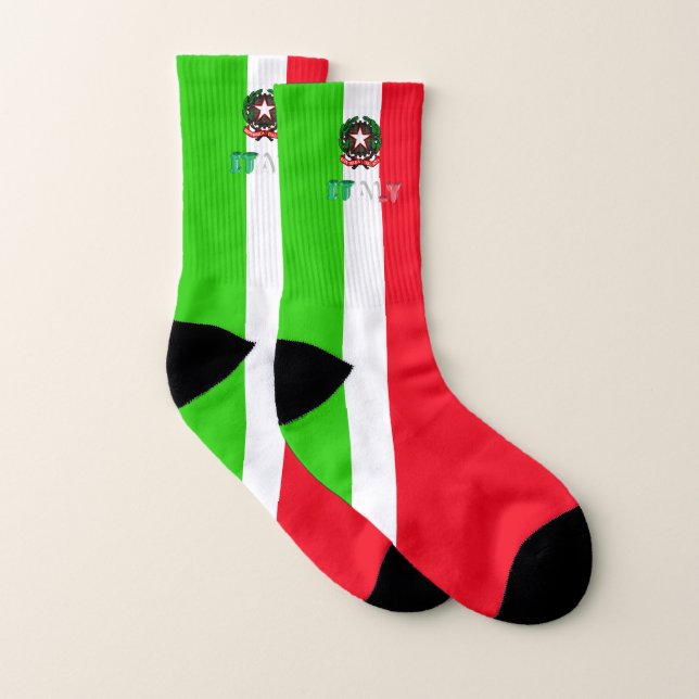 Calcetines Bandera italiana (Par)